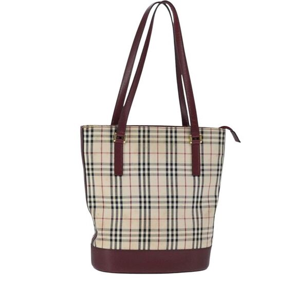 Pre Loved burberry Women Beige Handbags - Picture 1 of 8